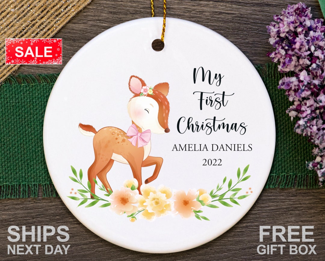 My First Christmas as a Grandma - Personalized First Christmas gift Fo – My  Mindful Gifts