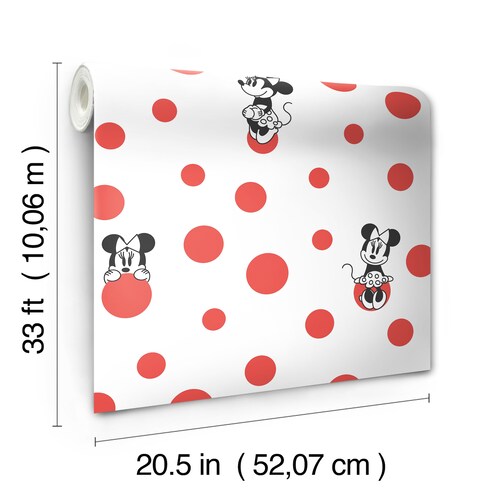 Disney Minnie Mouse shops Dot Wallpaper