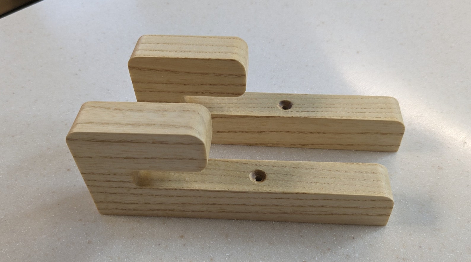 Track Saw Guide Rail Storage | Set of 2 Wall Mount Track Holder ...