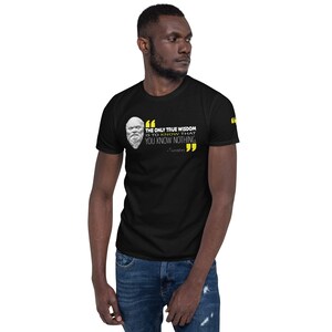 Socrates - Dark Colors - Short-Sleeve Unisex T-Shirt