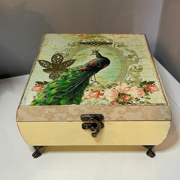 Decoupage Box Etsy