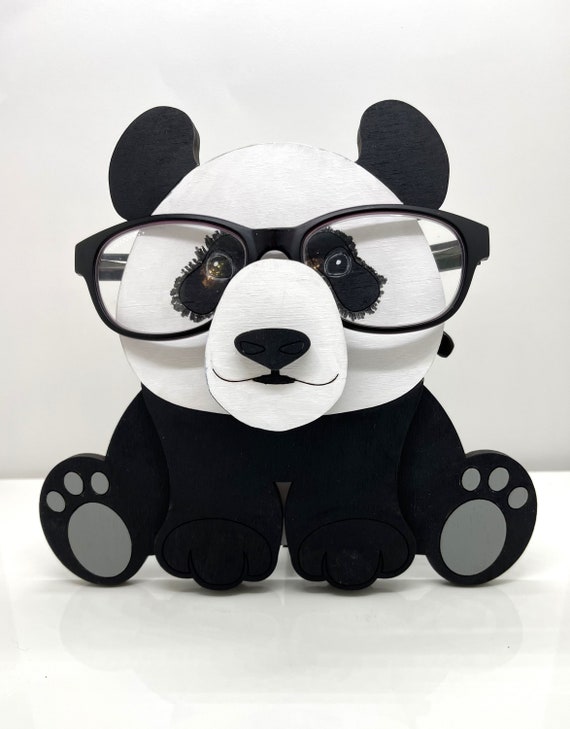 Panda Eyeglass Holder for Glasses Panda Gift Idea for Desk 