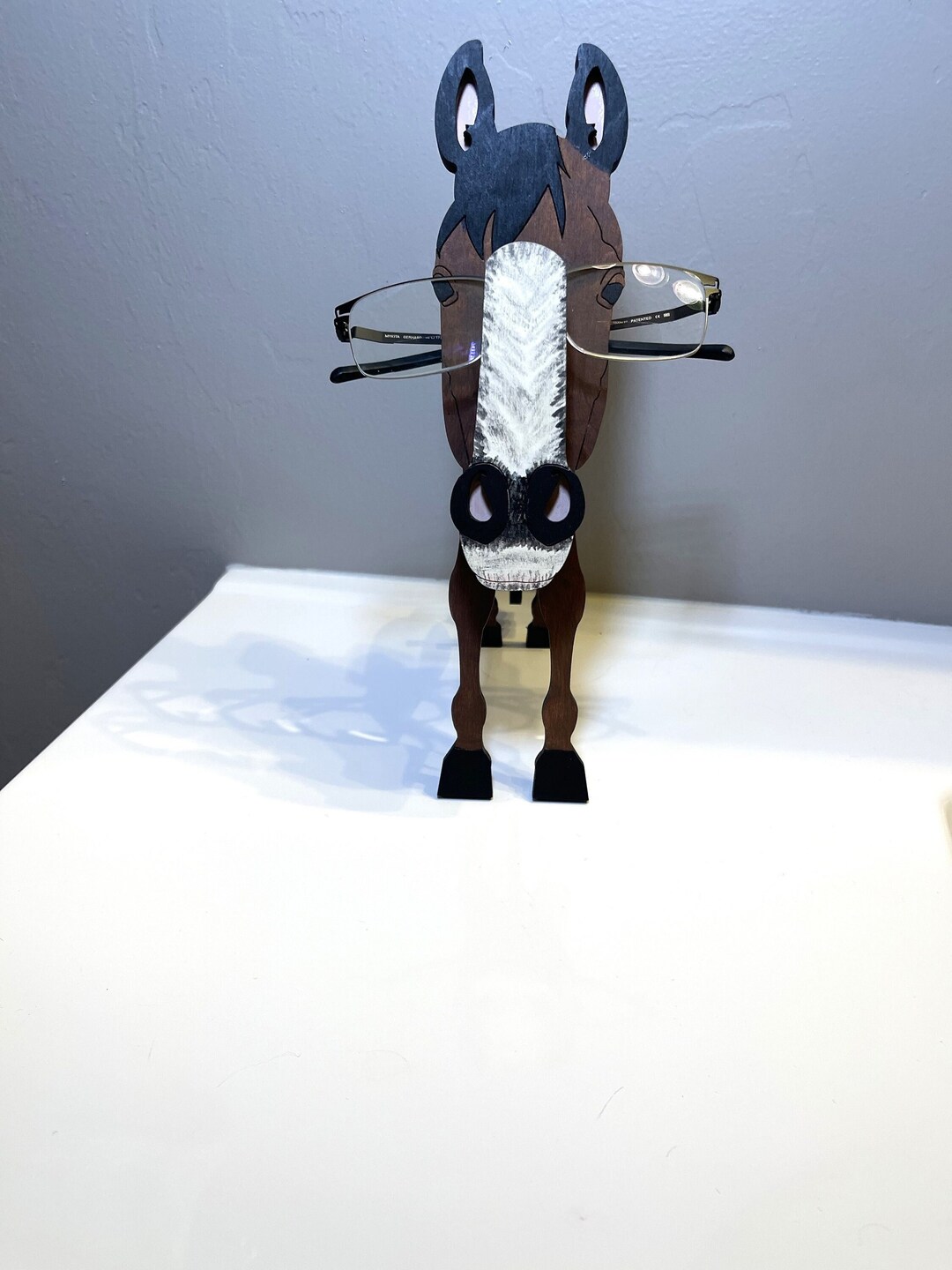 Hand Painted Horse Eyeglass Holder Horse Decor Western Etsy