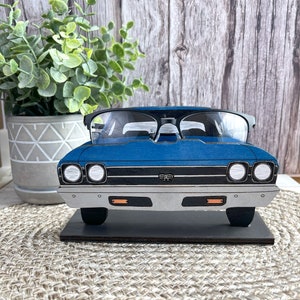 1969 Chevelle Eyeglass Holder, Perfect Gift for Classic Chevy Car Lovers, Vehicle Glasses Stand great Work Desk Accessory,Fun Car Home Decor