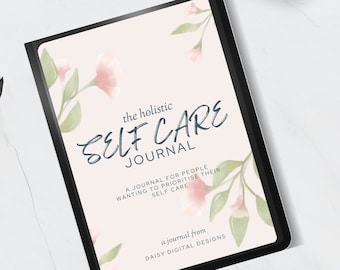 Digital Self Care Journal | GoodNotes Journal | Mindfulness Journal | Self Love Practice | Guided Journal | Mental Health Digital
