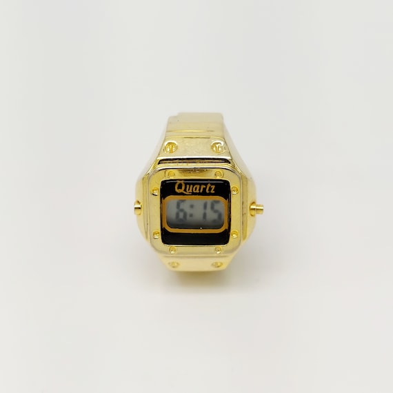 Vintage Christmas Digital Ring Watch (not working/needs repair) | eBay