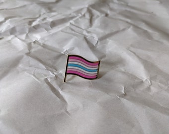 Femboy Pride Flag Enamel Pin