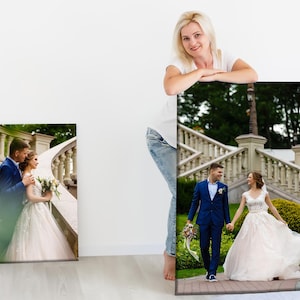 Drucken Sie Ihr Foto auf Leinwand | Wandkunst mit Ihren Bildern | Leinwand Fotodruck Benutzerdefinierte Wandkunst für Dekoration A1 / A2 / A3 / A4 / A5 Größen