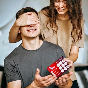 Father’s Day Gift – Naughty Scratch Card for Him | Funny Gift for Dad | Blowjob Card | Sexy Scratch Off for Husband or Boyfriend