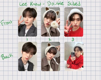 Stray Kids - Lee Know Double Sided Photocards