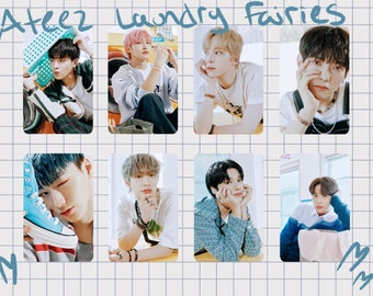 ATEEZ - Laundry Fairies Photocards