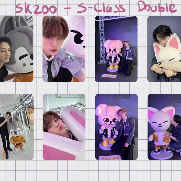 Stray Kids - SKZOO S-Class Double Sided Photocards