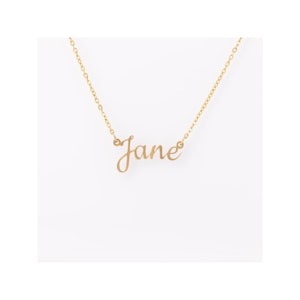 Personalized Name Necklace, Custom Name Necklace, Script Name Necklace, Mothers Day Jewelry, Gift for Her, Personalized Gift