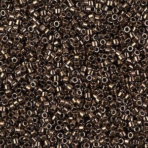 Miyuki 11/0 Delica -- DB-0022  Metallic Bronze: 5 gram package