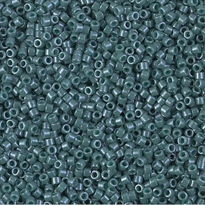Miyuki 11/0 Delica -- DB-0264 Opaque Mallard Luster: 5 gram package