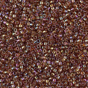 Miyuki 11/0 Delica -- DB-0170 Transparent Amber: 5 gram package
