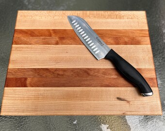 Small Cutting Board Maple & Mahogany