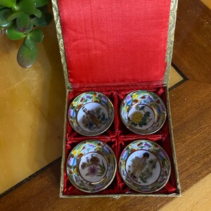 hand painted porcelain sake cups