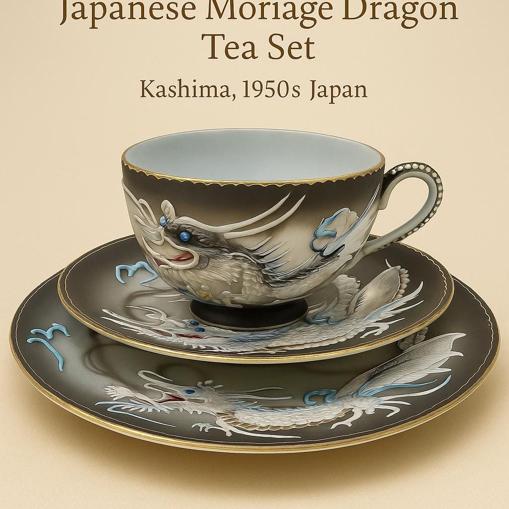 Lithophane dragon geisha - Etsy 日本