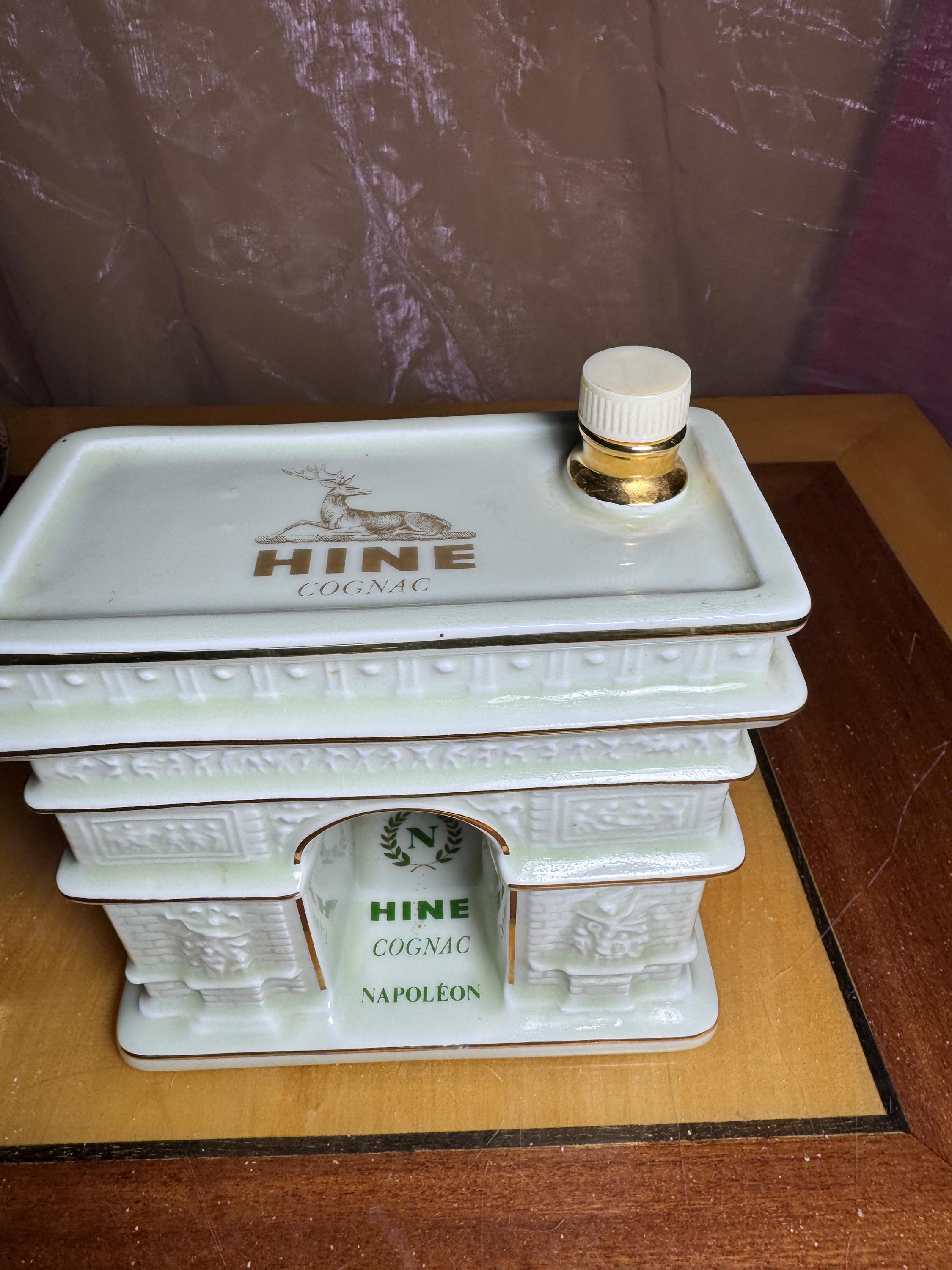 HINE NAPOLÉON コニャック アーク・ド・トリオンフ Hine Cognac Napoleon Arc De Triomphe Decanter Porcellana