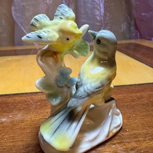 porcelain bird figurines