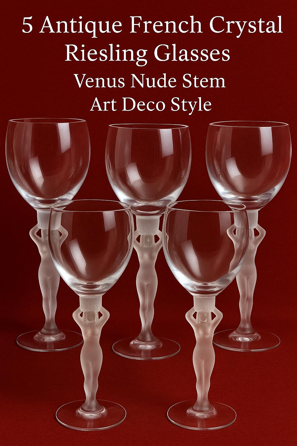 NUDE FROST STEMS / 珍しい ワイングラス NUDE FROST STEMS / 珍しい ワイングラス