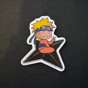 Cute ninja anime Sticker | Waterproof | Water bottle sticker, Laptop Sticker, Notebook Sticker