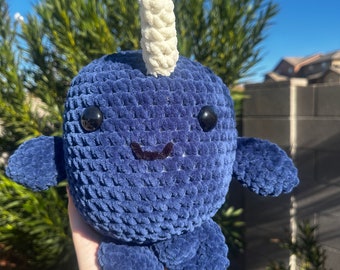 Crochet Narwhal Plush