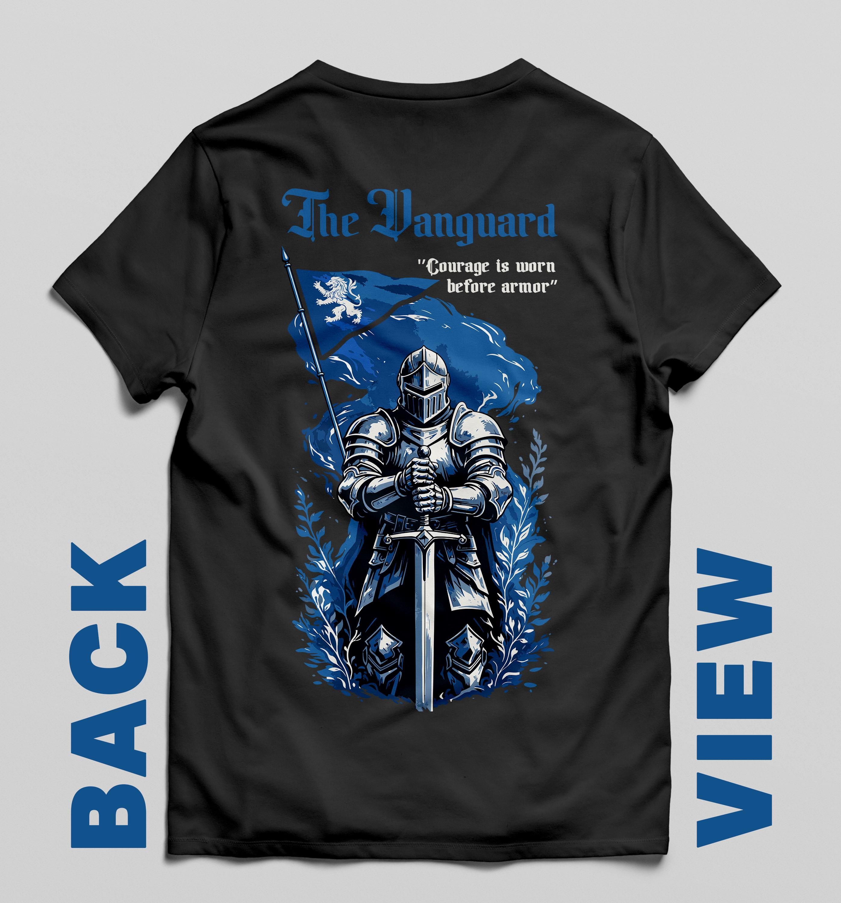 Medieval Knight PNG | Crusader Armor T Shirt Design | Fantasy Warrior ...
