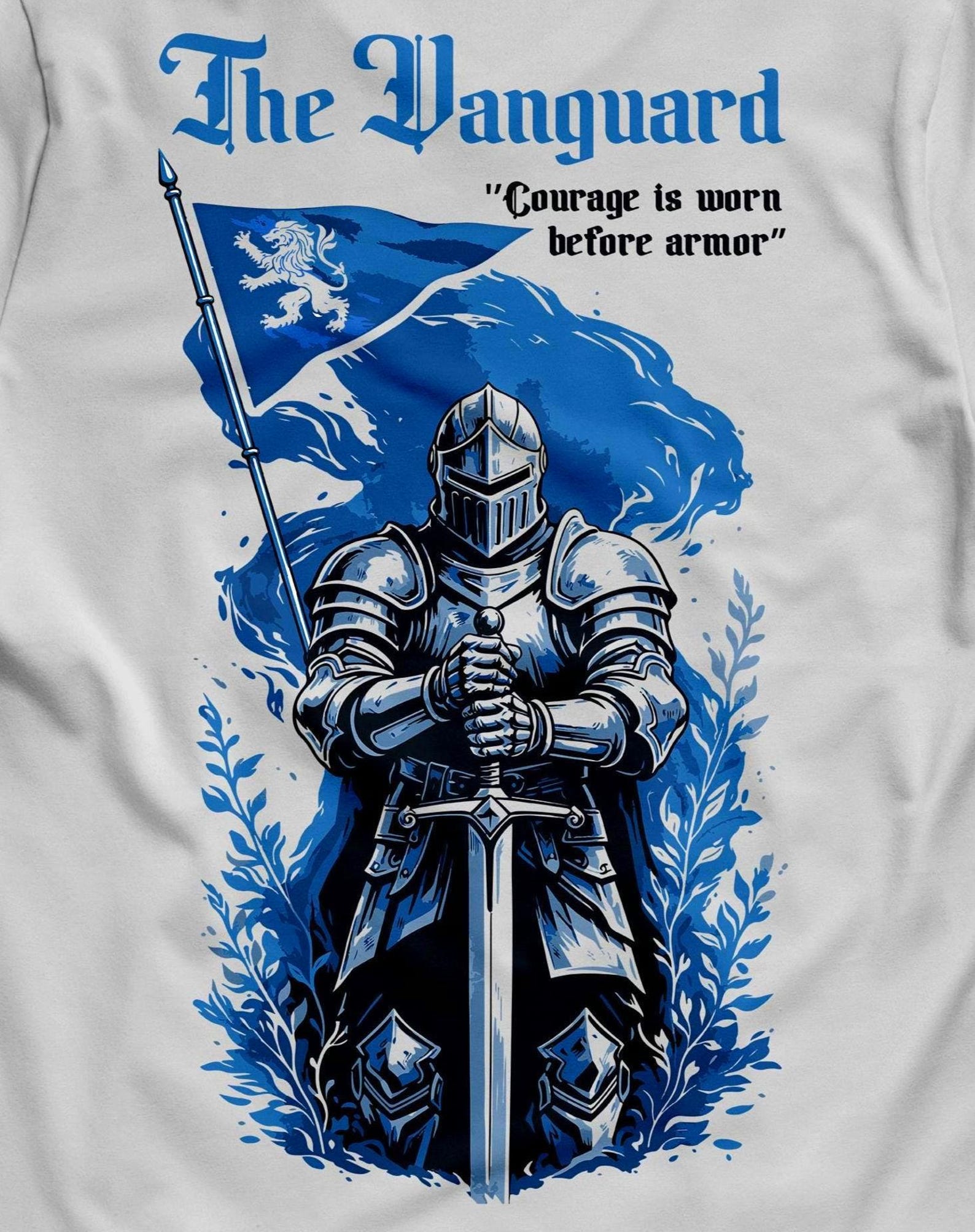 Medieval Knight PNG | Crusader Armor T Shirt Design | Fantasy Warrior ...