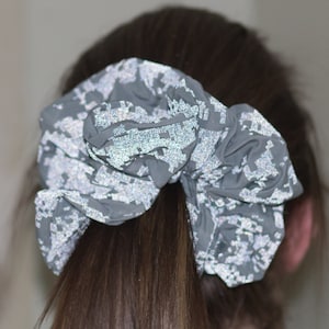 XL Camo Reflective Scrunchie
