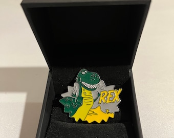 Disney Pixar Toy Story Rex dinosaur enamel pin