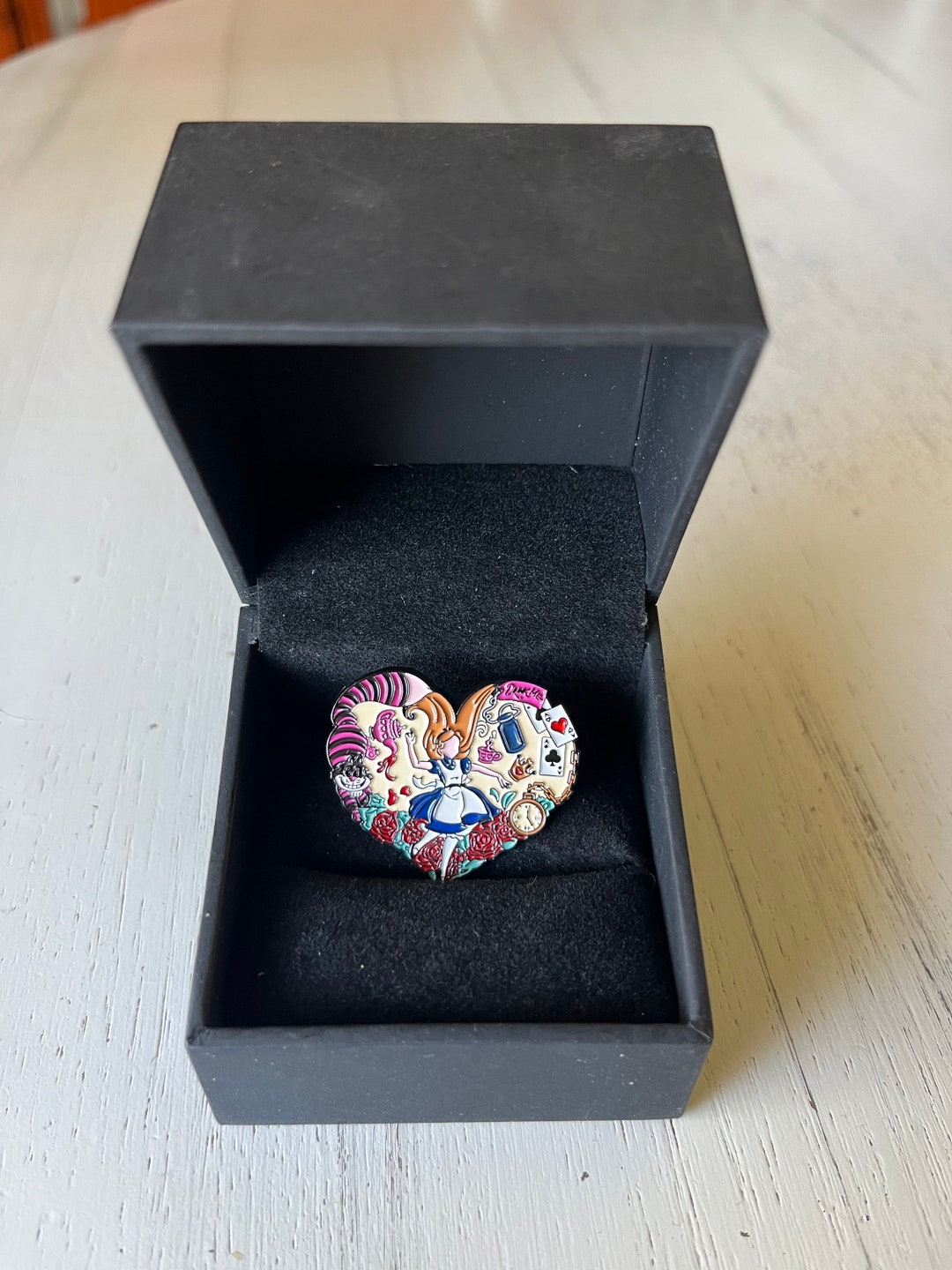 Disney Alice in the Wonderland Enamel Pin - Etsy