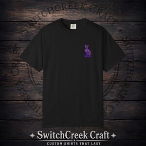 Celestial Cat Shirt, Witchy Graphic Tee, Mystical Astrology Cat Mom Gift, Purple Cosmic Back Print Top, Retro Halloween Shirt Boo Basket image 6