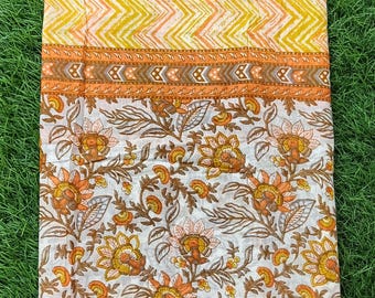 Block Print Cotton Sarong Scarf Wholesale Sarong Beach Sarong Indian Scraf Summer Pareo Women's Large Sarong Boho Bikini Cover Up