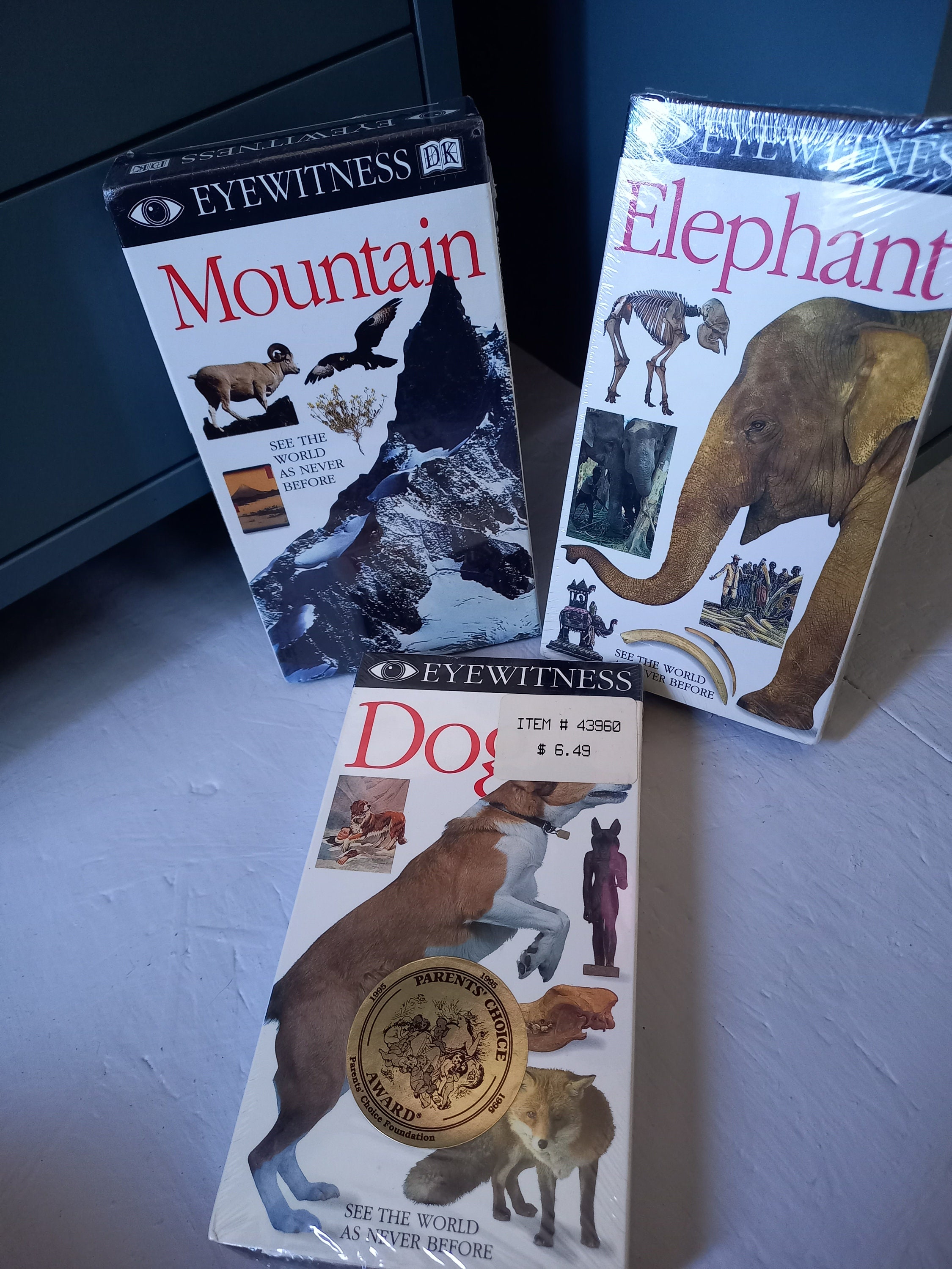 BBC EYE Witness VHS Brand New Lot of 3 Vintage Educational