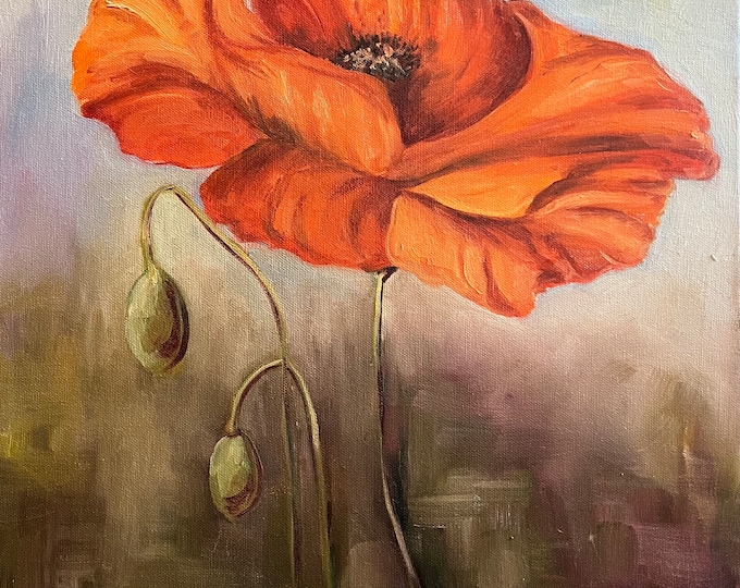 Dazzling Poppy Painting