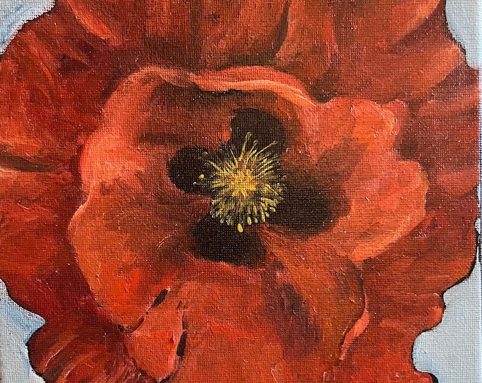 Marvelous Poppy Painting