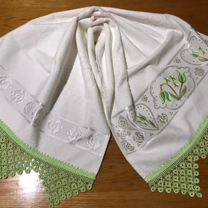 Cotton Lacy Towel (Pamuk Dantelli Havlu)