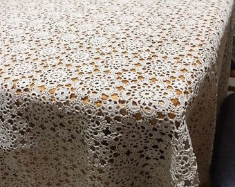 Lacy Handmade Tablecloth Set (Masaörtü Set)