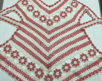Hand Knit Kitchen Apron (El Örgüsü Önlük)
