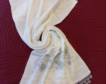 Cotton Lacy Towel (Pamuk Dantelli Havlu)