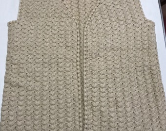 Bayan Örme Yelek (Knitted Women's Vest)