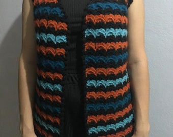 Bayan Örme Yelek (colete feminino de malha)