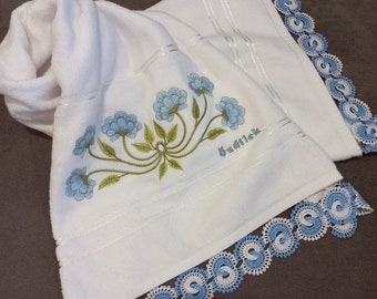 Cotton Lacy Towel (Pamuk Dantelli Havlu)