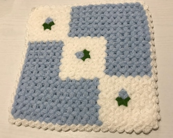 Blue-White Bath Fiber (Banyo Lif)