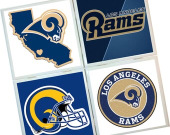 La Rams Coasters - Etsy