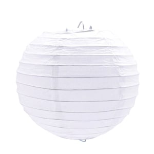 White Paper Lantern - 1 each