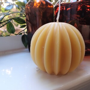 Organic Beeswax Thirsty Cactus Candle
