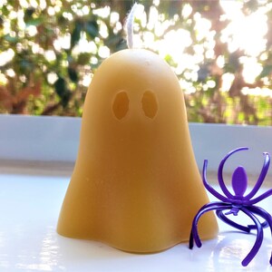 Organic Beeswax Ghost Candle